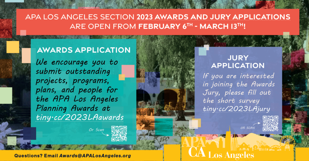 APA Los Angeles » 2023 Planning Awards
