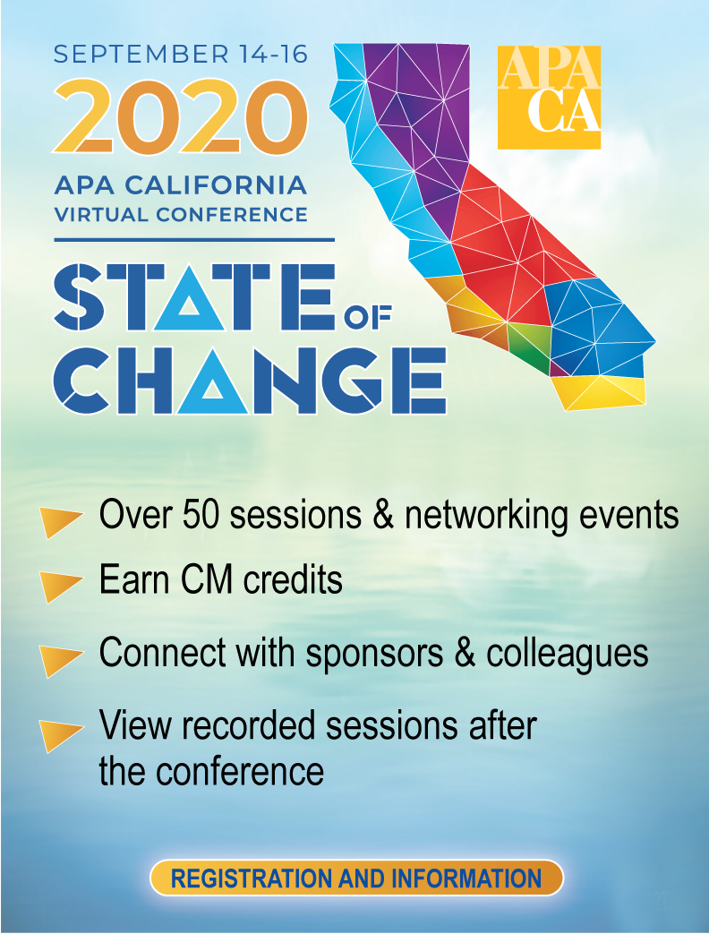 APA Los Angeles » Time to Register for APA California’s Virtual 2020